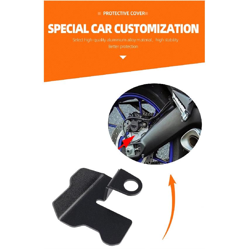 Motorcycle Front Rear ABS Sensor Cover Protection Guard Cap For YAMAHA MT09 MT-09 SP Tracer 900 Tracer900 GT 900GT FJ-09 FZ-09