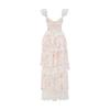 Summer Gentle Temperament Suspender Dress Simple Long Dress
