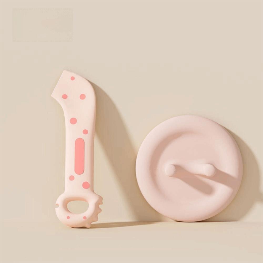 2Pcs Cute Shape Silicone Pet Food Cover Universal Size Cat Can Opener Wet Food Mixing