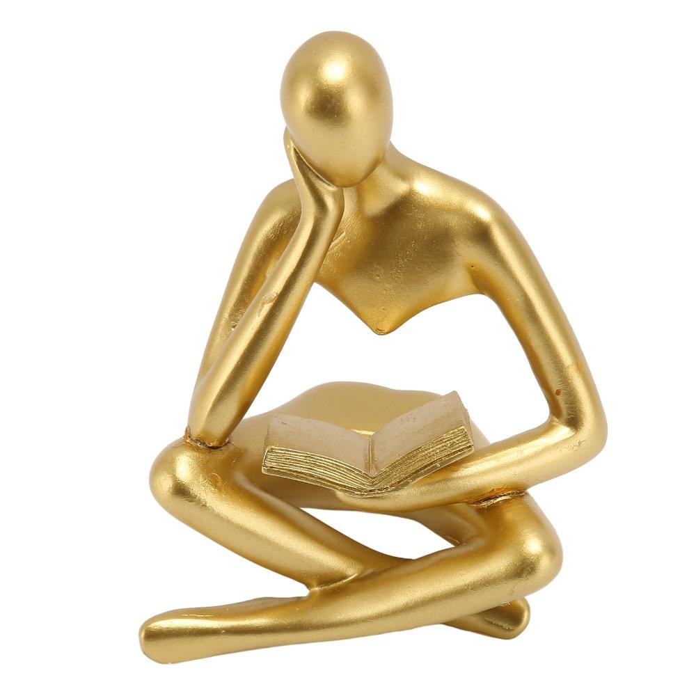 Resin Abstract Human Tabletop Ornament Bookshelf Decorative Figurine  Living Room Cabinet Layout