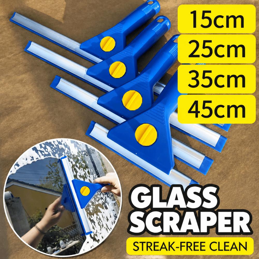 Streak-Free Cleaning Scraper Silicone Glass Wiper Versatile Window Squeegee Mirror Cleaning