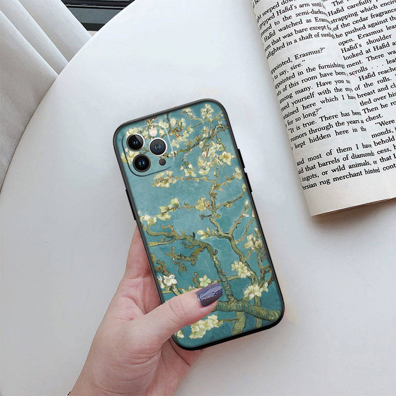 IR27 Starry Night Van Gogh Phone Shell Case for Redmi Note 12 12S 12C 13 13C 13R 14 14S 14R 14C Pro Max Plus A3 A3X A4 A5 11A 13X