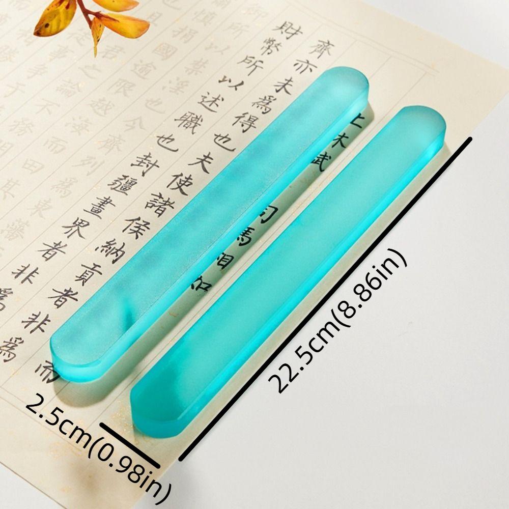 Professional Coloured Glaze Paperweight Traditional Calligraphy Accessories Art Tool