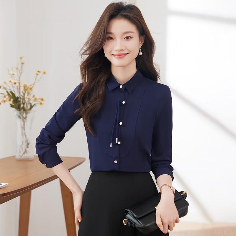 

Women s New Chinese Style Long-Sleeve Shirt 3XL