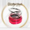 Solar Rotating Car Perfume with Double Ring Suspension - Long-lasting Aromatherapy for High-end Car Interior Decor