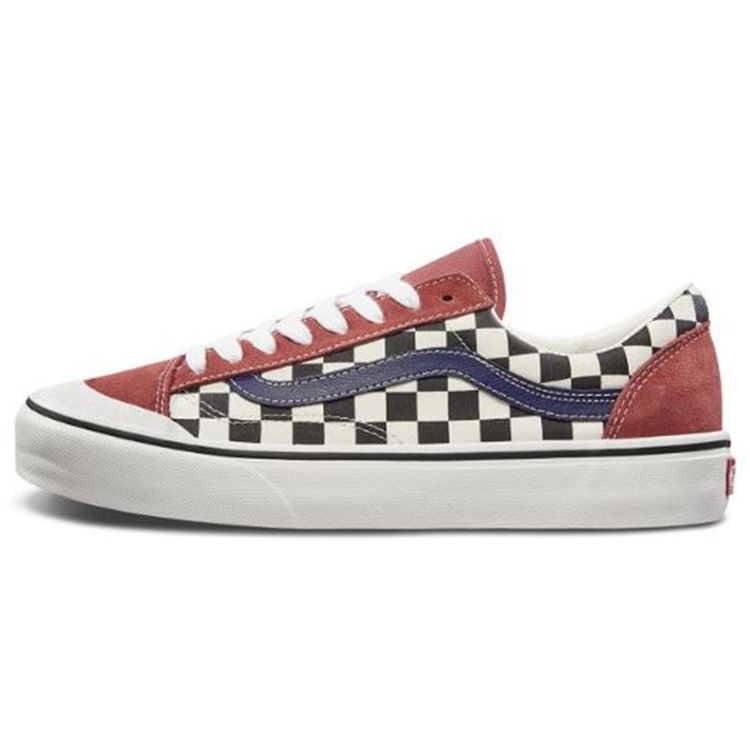 

Двухцветные кроссовки унисекс Vans Style 36 SF Salt Wash Красный зефир из жженого кирпича VN0A3ZCJXMV
