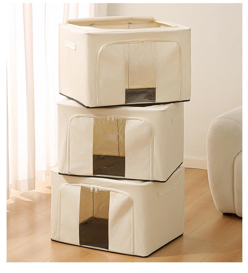 Foldable Waterproof Quilt Organizer with Large Capacity for Bedroom
