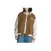 Vans Alphabet Print Bomber Jacket Women Outerwear Brown VN0007580E0