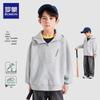 ROMON Boys' Casual Hooded Zipper Sweatshirt Jacket