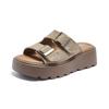 Augustus Denboken Slippers Women's 2025 New Summer Thick-soled Outer Wear Soft-soled Sandals Fashion Casual Beach Shoes