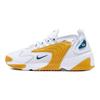 Nike Zoom 2K Lace-Up Shock Absorbing Non-Slip Low-Top Running Shoes Women Sneaker White Yellow AO0354-106