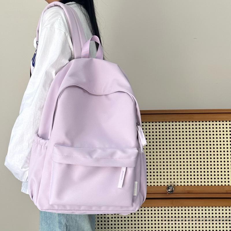 

Стильний однотонний рюкзак для дівчат середньої школи та студентів коледжу