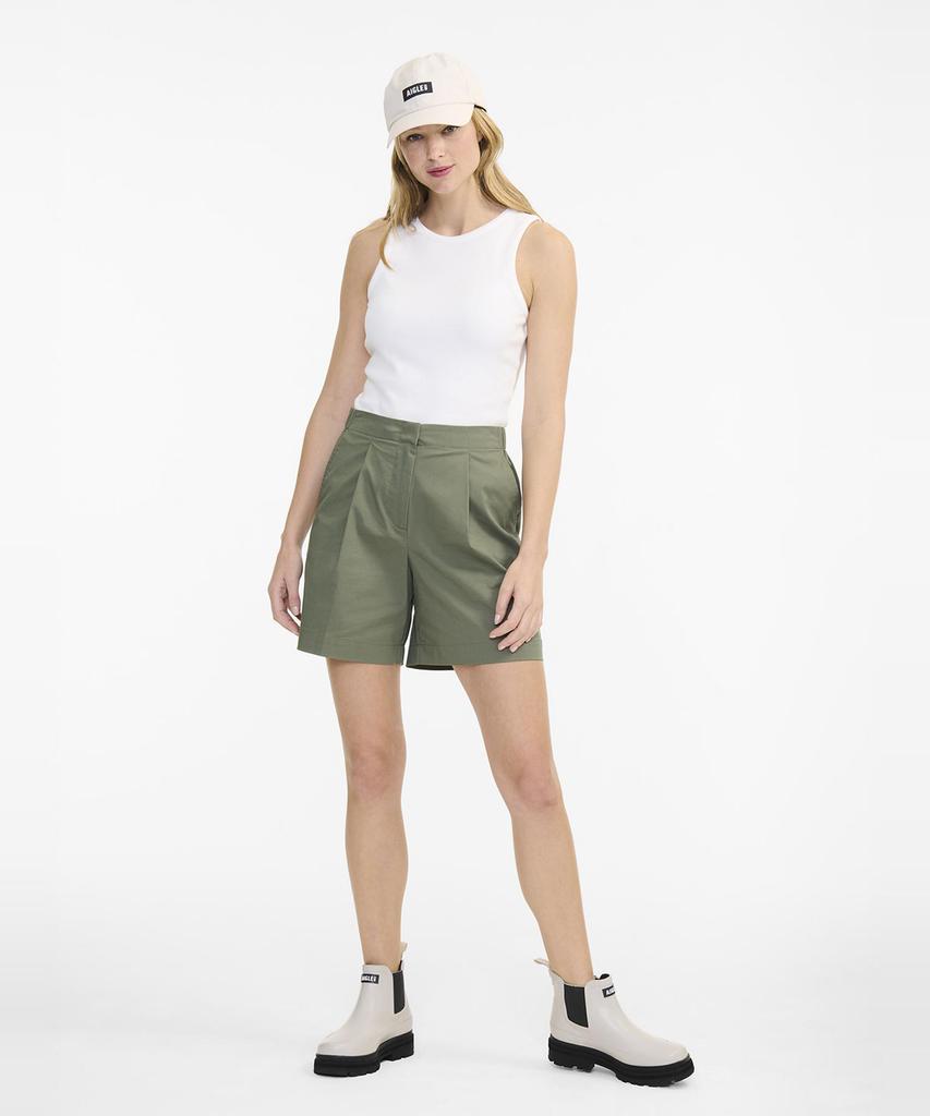 Aigle Women'S Functional Chino Shorts Ais25Wbot008Bee