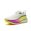Anta Textile, Rubber Low Top Running Shoes Men's Ivory White/Basic Black/Fluorescent Highlighter Yellow 112625546-2