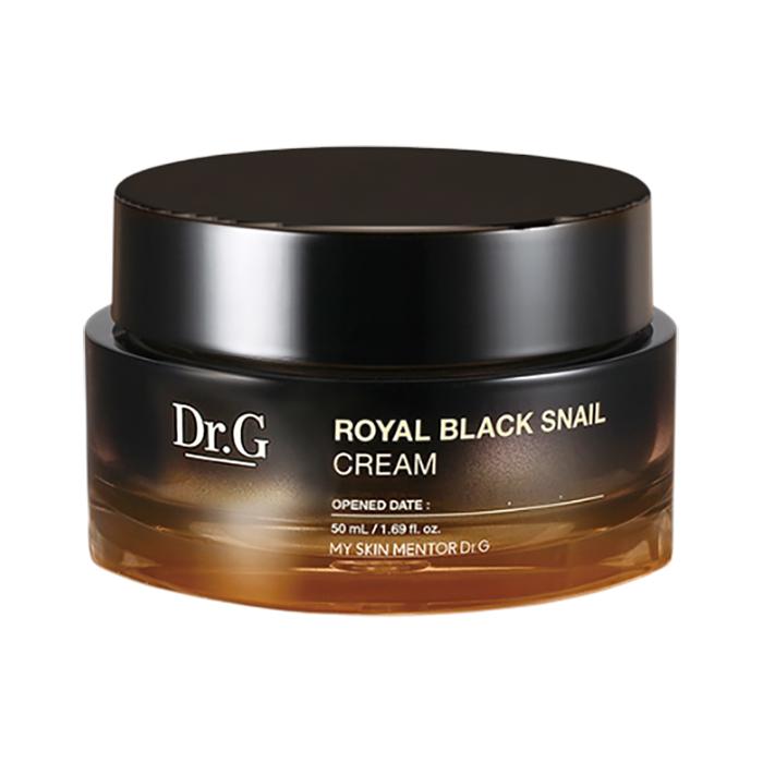 

Крем для лица Dr.G Royal Black Snail (50мл) – Укрепляющий и увлажняющий антивозрастной крем с муцином улитки и экстрактом черной пчелы, корейский