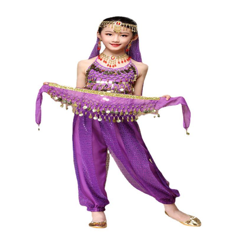 Yongda Jiayi Kinder Buikdans Munt Heupsjaal Ketting