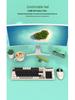 Viper KM100 Wired Keyboard & Mouse Set - Mechanical Feel, Color-Matched USB for Office, Computer, Notebook Use