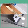 New Angle Glass Glue Scraper Stainless Steel Putty Knife With Chromium Vanadium Steel Body