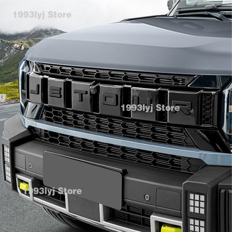 For Chery Jetour Traveller T2 Styling Plastic Rear Emblem Front Grille Badge High-end Decals Auto Exterior Decoration