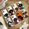 Cartoon Black Girl A-Afro Phone Case Silicone Soft For IPhone 17 16 15 14 13 12 11 X XR Plus Pro Max Plus