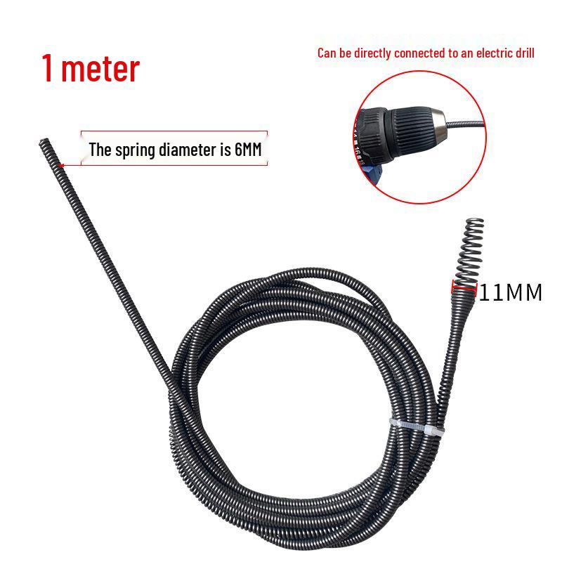 Elektrisch betriebener Abflussreiniger für Toiletten, Waschbecken und Küchenrohre