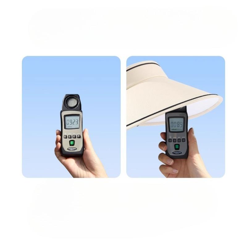 Summer UV Sun Hat Ice Silk Shell Hat Beach Sun Hat Women's Big Hat Brim Full Face Sun Hat