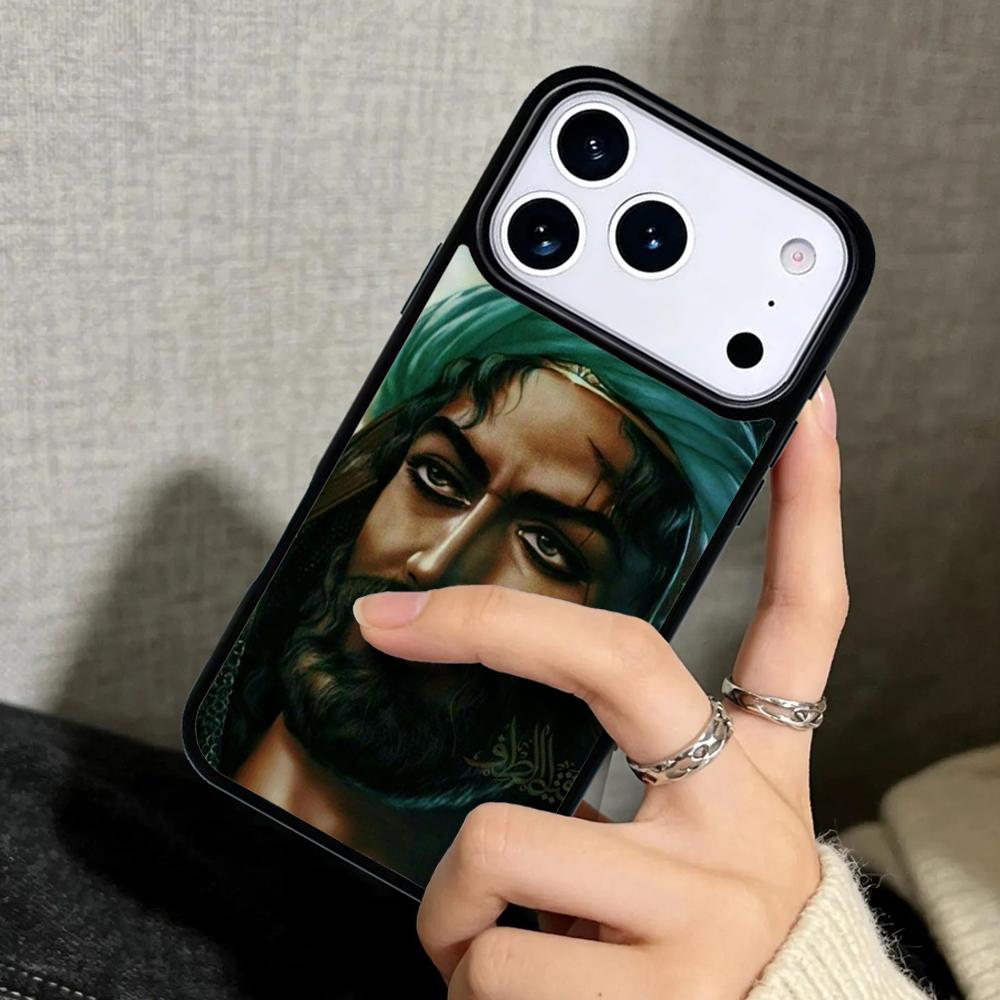 Capa Case for iPhone 17 Air 16 Pro Max 15 Plus 11 13 Mini 14 12 Back Phone Cover Imam Hussain Shia Ali