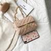 Square Button Embroidered Bags S Women's Bags Women's Fashion Shoulder Bags