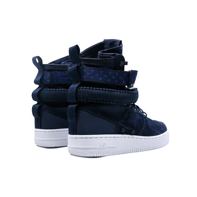 New Nike Sf Air Force 1 High 'Midnight Navy' Women's 857872-401