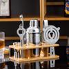 Wooden Cocktail Shaker Set
