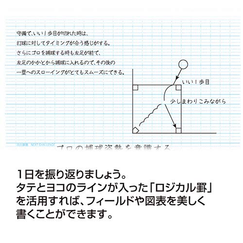 Nakabayashi Logical Sports Note B5 Pink No-B590AP