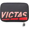 Victas Table Tennis Racket Case with Inner Case Play Logo Signal Red 672101