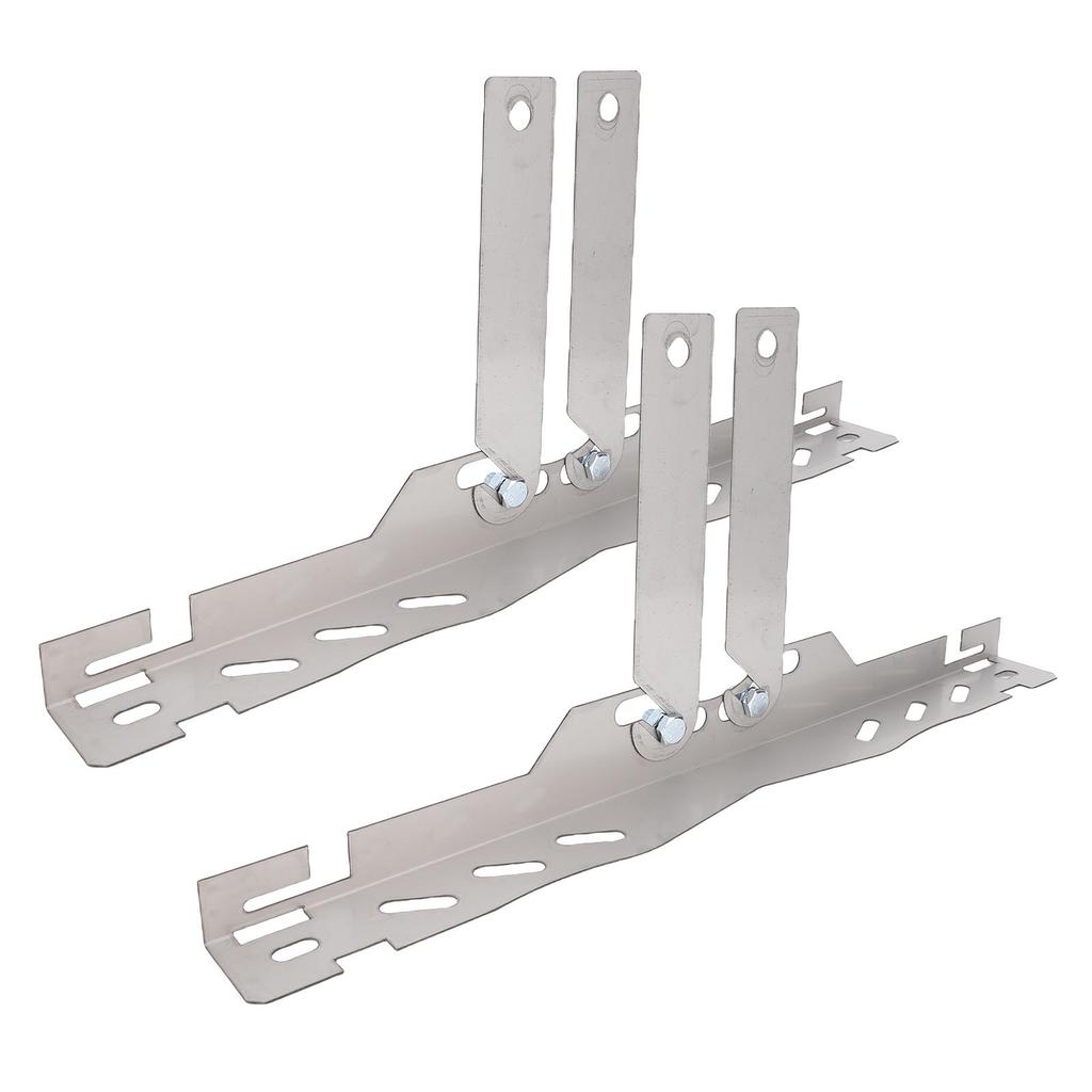 2 Sets Toe Alignment Tool Plates with Extension Brackets Wheel Angle Alignment Tools UTV ATV Off