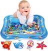 Infinno Water Mat Baby Water Play Mat Toy Play Mat Baby for 3 6 9 Months Blue Ocean