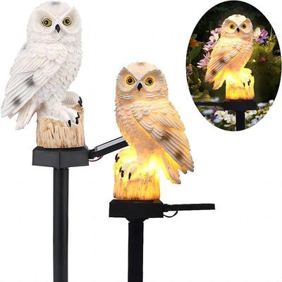 Solar Owl Landscape Light for Garden and Lawn Atmosphere