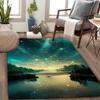 Landscape Pattern Carpet, Suitable for Living Room/bedroom/terrace/kitchen, Courtyard Decoration, Indoor and Outdoor Decoration