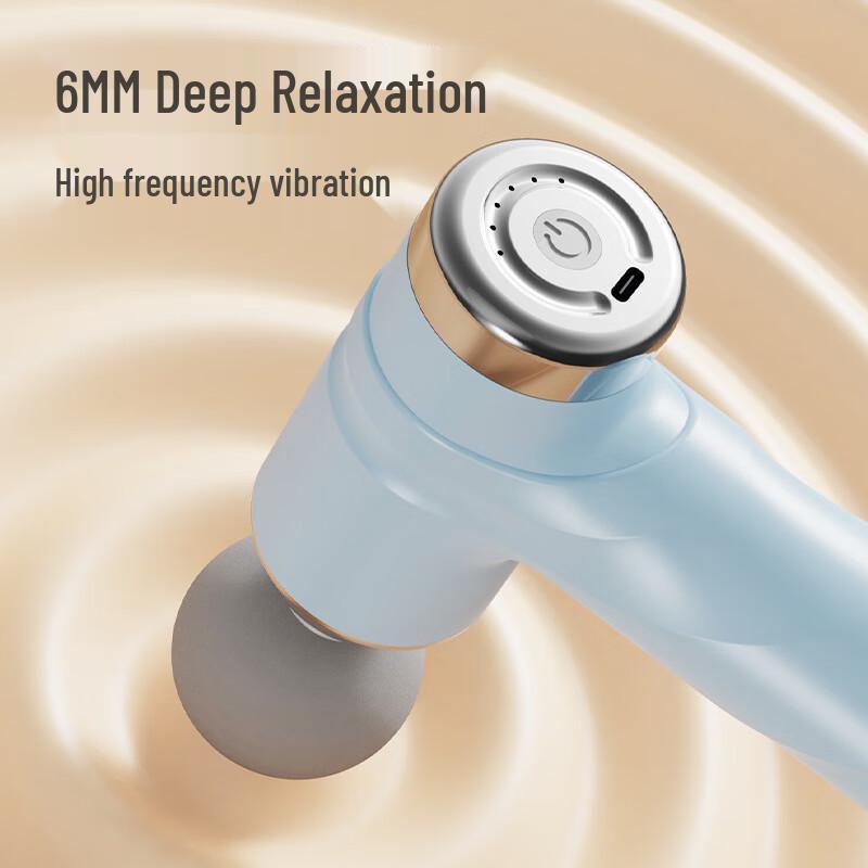 Mini Portable Fascia Massage Gun CN Plug (adapter Included)