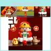 Lucky Pvc Fortune God Figurine For Office Desk Home Decor Perfect For New Year