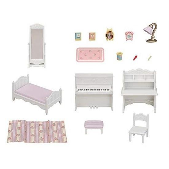 Sylvanian Families Furniture Kids Room Set SE-202 ST Mark Certified Ages 3 Up Toy Dollhouse EPOCH