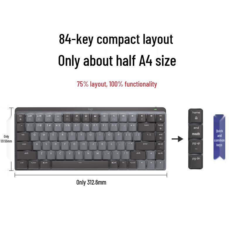 Logitech MX Mechanical Mini Wireless Keyboard
