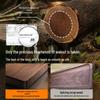 Walnut Bathroom Toilet Paper Holder & Storage Shelf