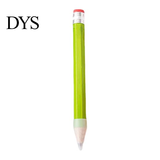 Novelty Stationery Gift Giant Colored Pencil with Eraser 34cm Wooden Prop for Decor Photo Extra Large Shoot Advertising Creative Desk Ornament Unique