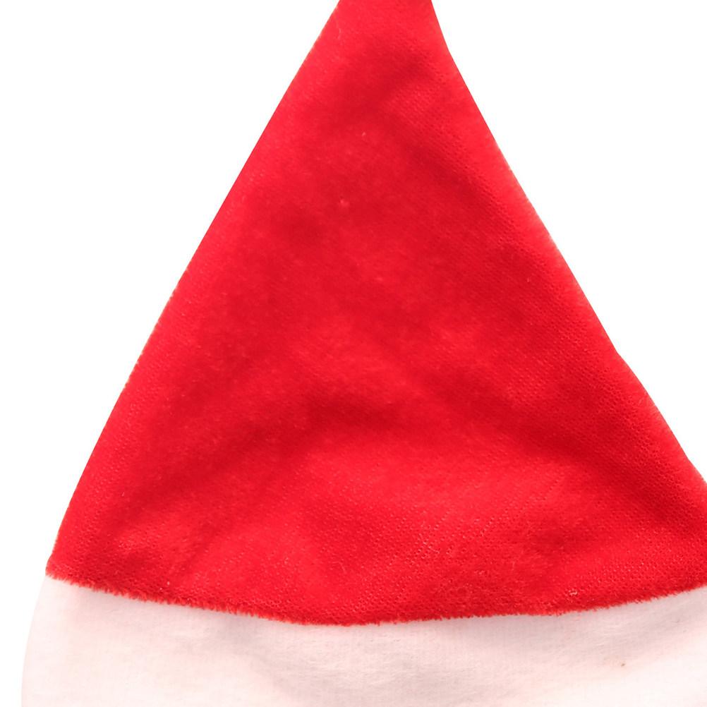 10Pcs Christmas Mini Hats Cute Decorations for Holiday Party Home Restaurant Decoration Supplies Chic Gift Accessories