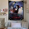 Anime xxxHolic Anime Tapestry Hippie Flower Wall Carpets Dorm Decor Wall Hanging Home Decor
