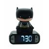LEXIBOOK Digital Night Light Alarm Clock - Batman - 3D Light and Sound - Black - Children