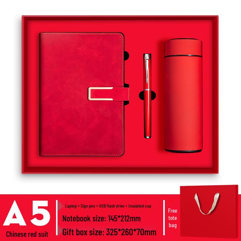 High-Grade Business Notebook Gift Set with Custom Logo Printing