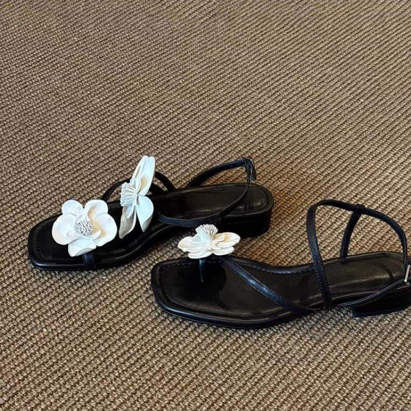 Fashion Women New Trend Flower Luxury Designer High Heels Sandals Women Fashion Female Summer Slingback Sandals Women Party Dress Shoes