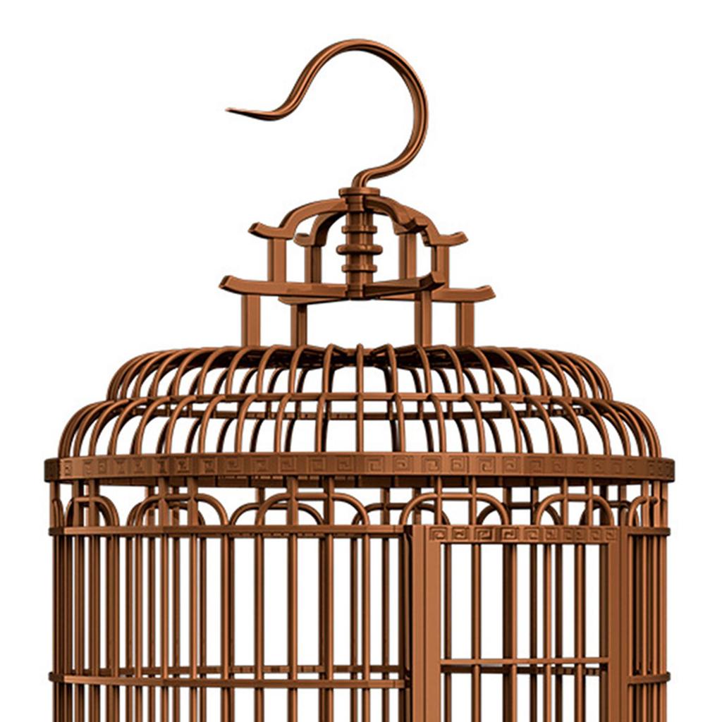Gabbia per Uccelli Vintage Gabbia per Pappagalli Set Gabbia per Uccelli con Accessori Nido Forniture per Animali Domestici Gabbia per Cocorite Conuri Uccelli Piccoli Fringuelli