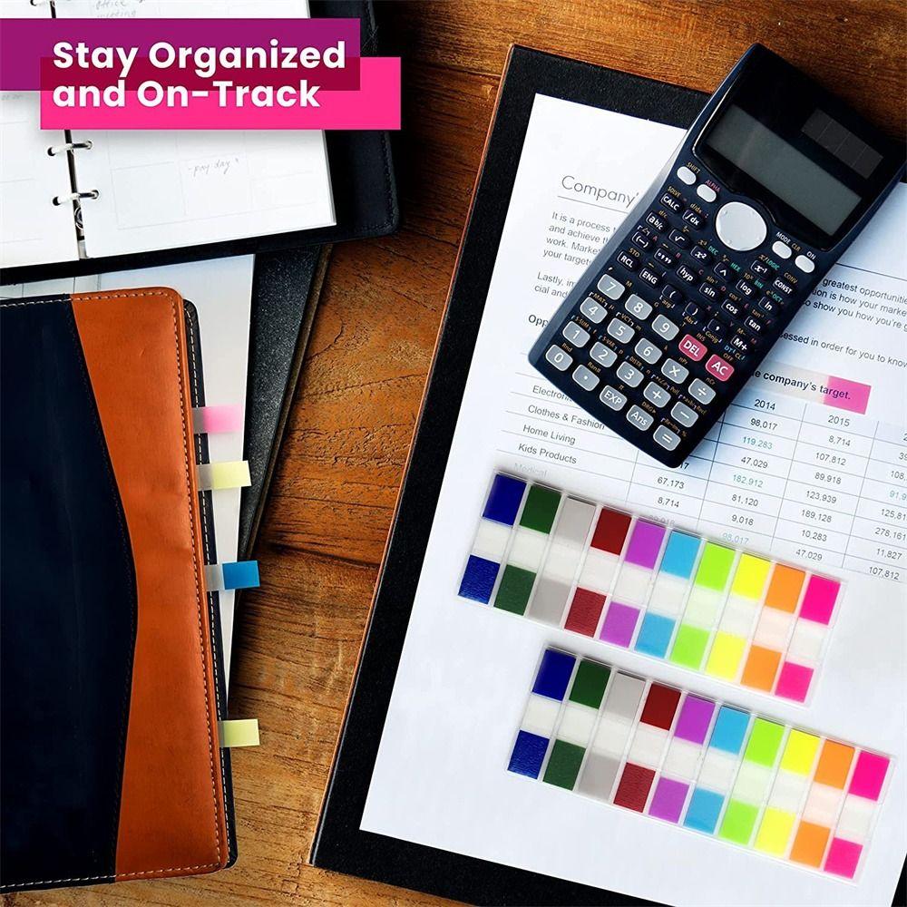 Transparent Sticky Tabs Water Proof Index Tabs Student Children Sticky Notes  Bookmarkers