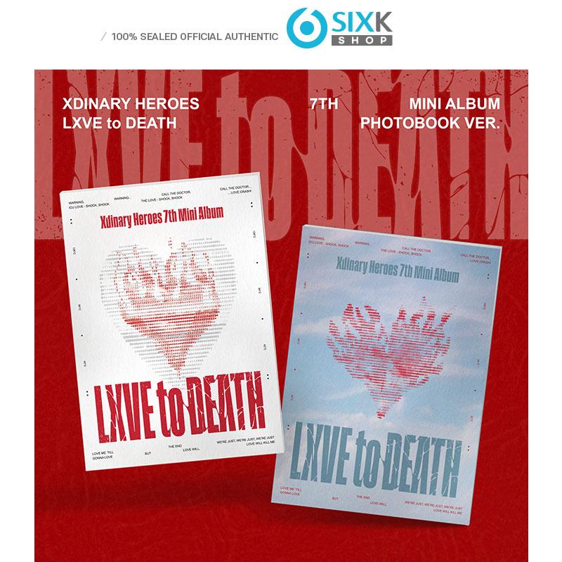 [Pre-order]Xdinary Heroes - Mini 7th Album [LXVE to DEATH](Online Benefit)